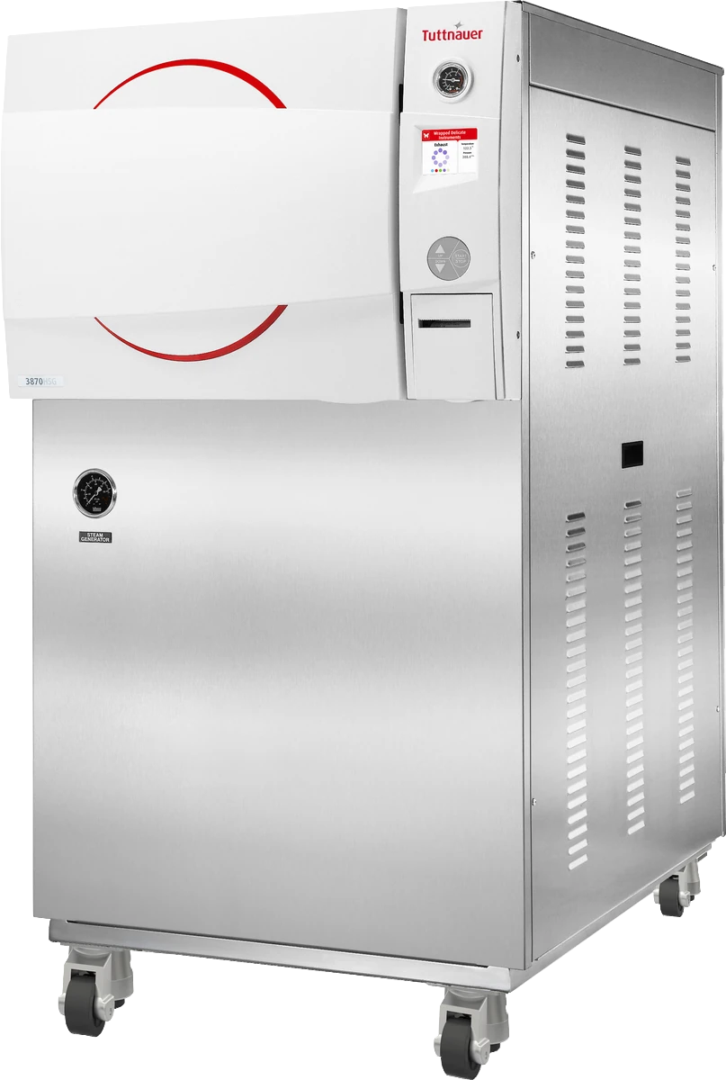 Tuttnauer 3870HSG-WS freestanding pre and post vacuum autoclave