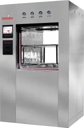 Large capacity double-door pass-through laboratory autoclave