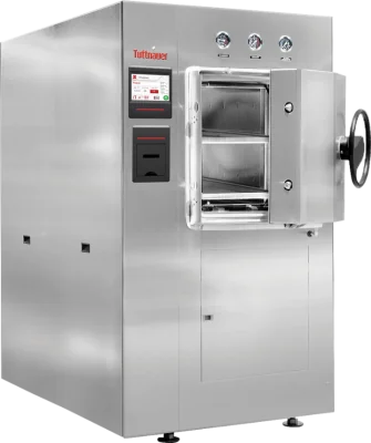 BSL-3 biohazard autoclave with sealed chamber door